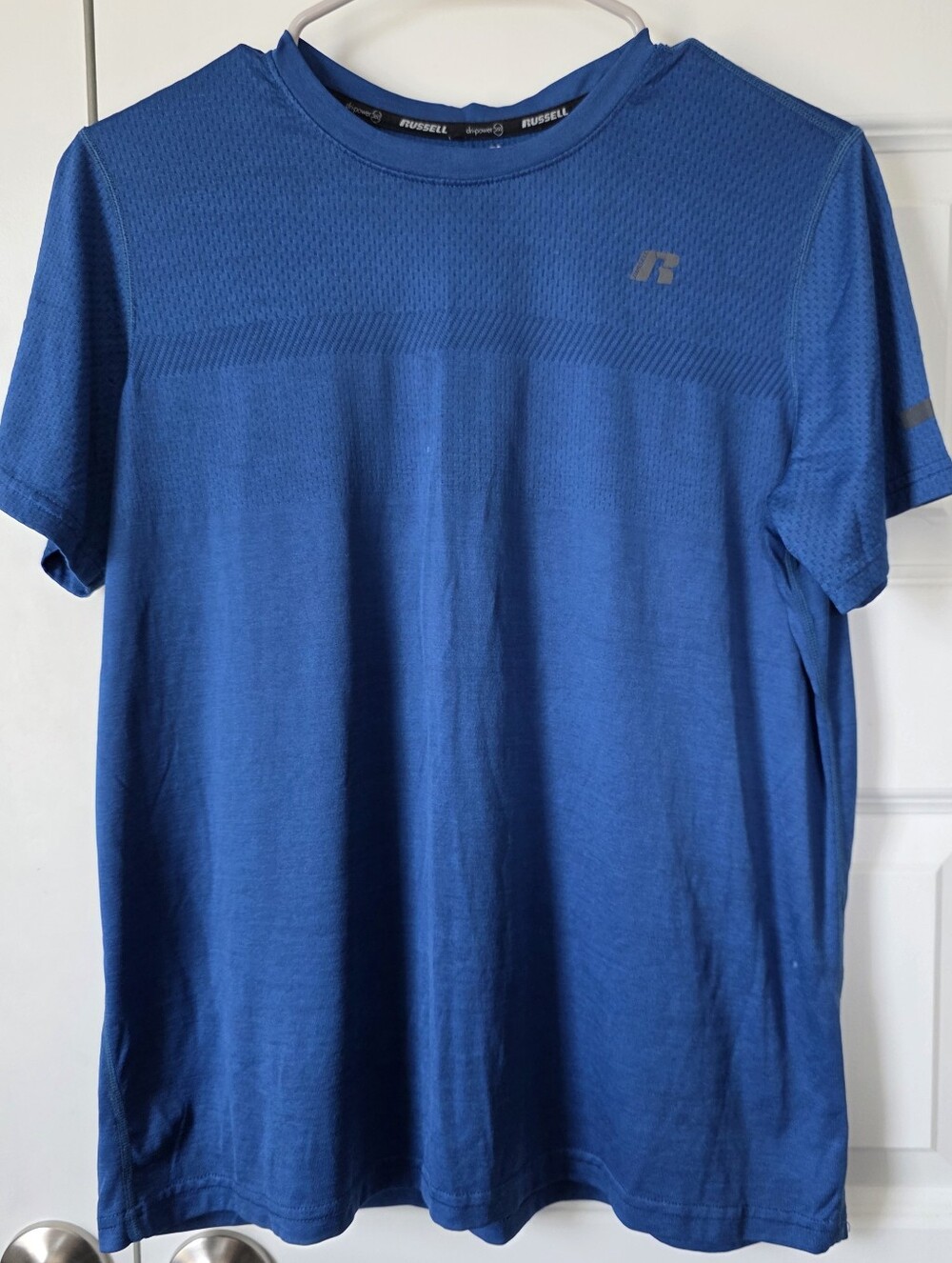 Russell Athletic Blue Short Sleeve Performance Tee